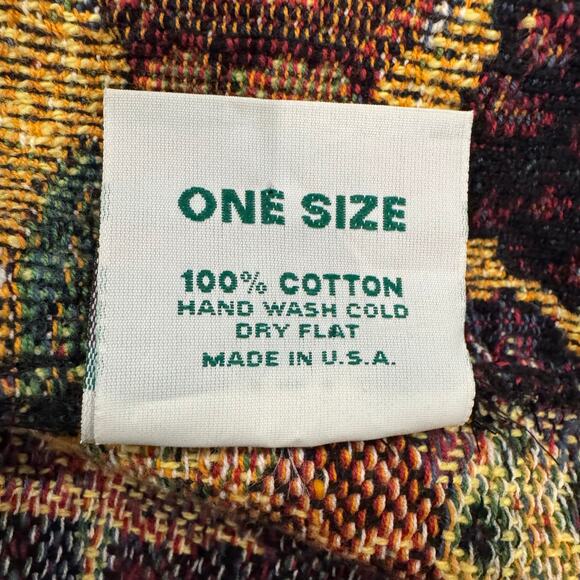 Sugar Street Weavers Tapestry Jacket OS Floral Fruit Boho Cottagecore USA - Picture 10 of 10